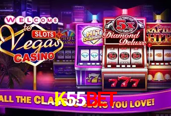 Catálogo K55BET 2.547 jogos - Pragmatic Play, Evolution, NetEnt